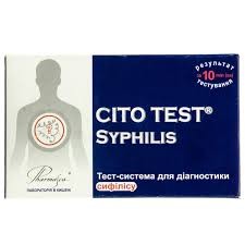 Тест-сист.д/діагн.сифілісу CITO TEST Syphilis №1